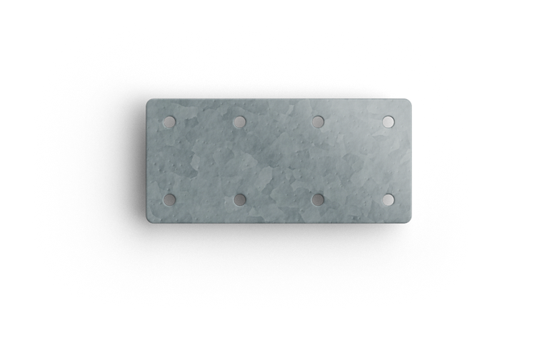 Galvanised Sleeper Joining Plate | Timber Sleeper Connector