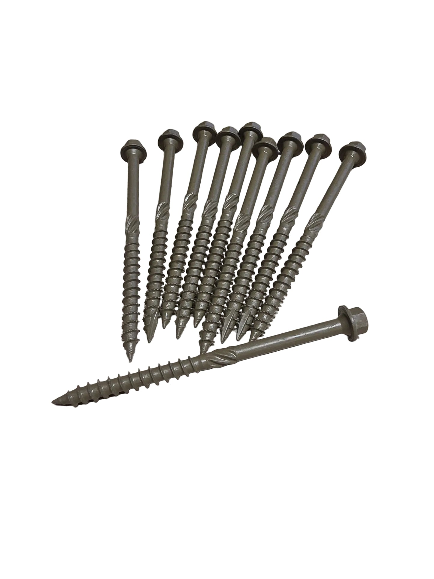 Structural Timber Screws (Pack of 10) Timber Locks | Sleeper & Landscaping Fixings